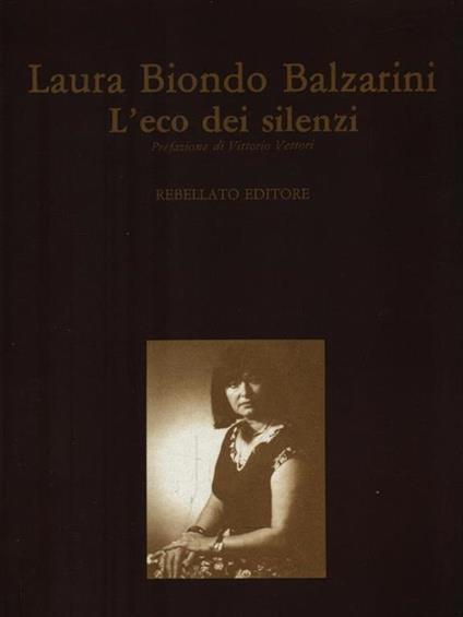 L' eco dei silenzi - L. Biondo Balzarini - copertina