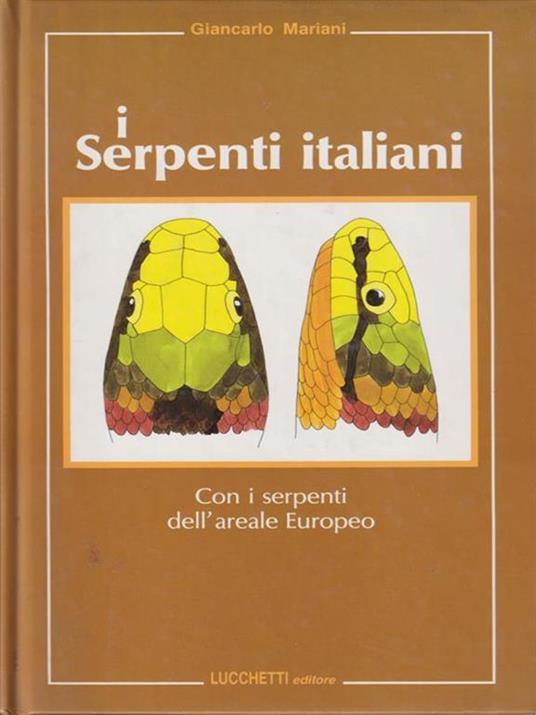 I serpenti italiani - Giancarlo Mariani - copertina