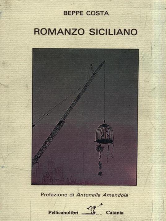 Romanzo siciliano - Beppe Costa - copertina