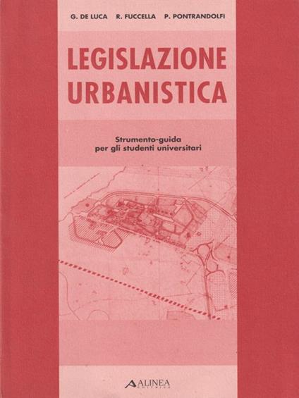 Legislazione urbanistica - De Luca - copertina