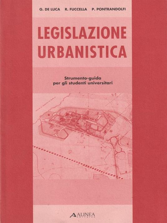 Legislazione urbanistica - De Luca - copertina