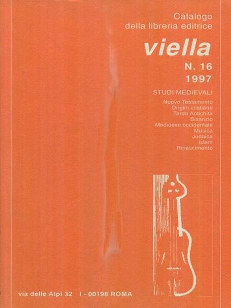 Catalogo della libreria editrice Viella 16/1997 -   - copertina