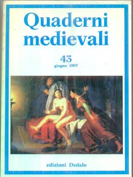 Quaderni medievali 43/giugno 1997 -   - copertina