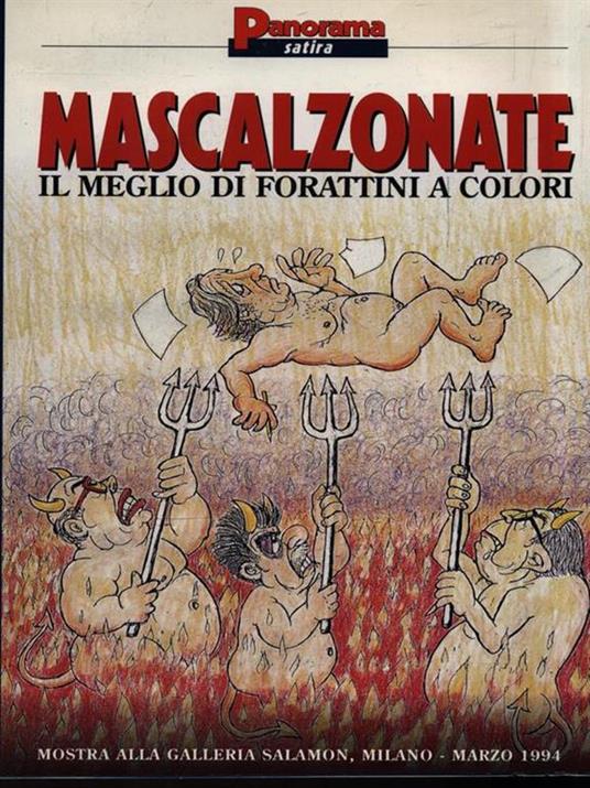 Mascalzone. Il meglio di Forattini a colori -   - copertina