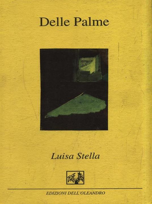 Delle palme - Luisa Stella - copertina