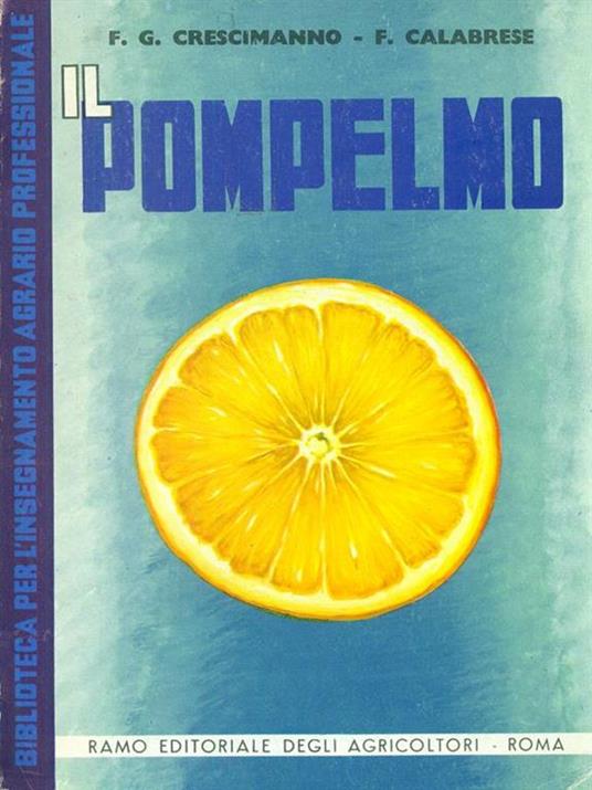 Il  pompelmo - F.G. Crescimanno - copertina