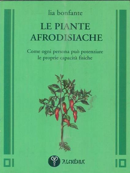 Le piante afrodisiache - Luigi Bonfante - copertina