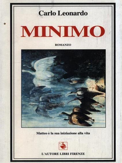 Minimo - Carlo Leonardo - copertina