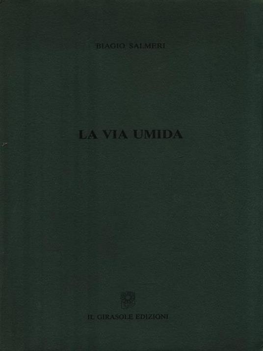La via umida - Biagio Salmeri - copertina