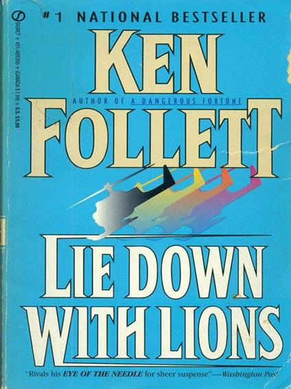 Lie down with lions - Ken Follett - copertina