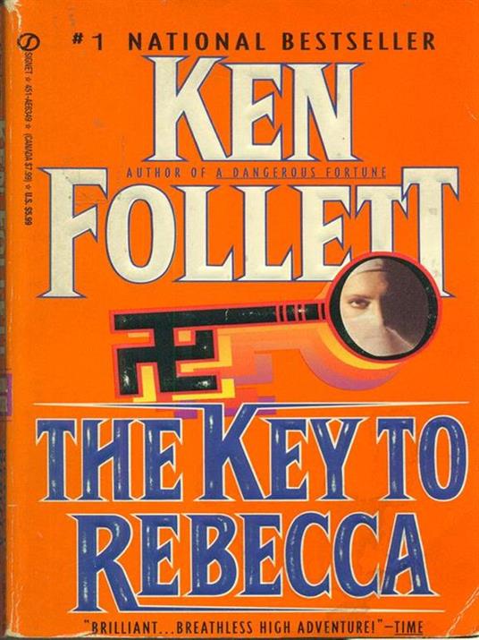 The key to Rebecca - Ken Follett - copertina