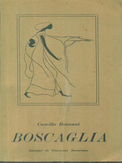 Boscaglia - Camillo Bonanni - copertina