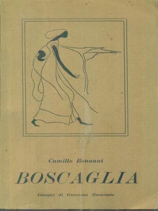 Boscaglia - Camillo Bonanni - copertina