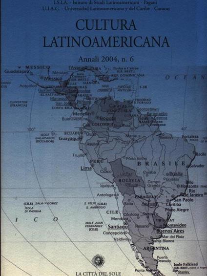 Cultura LatinoAmericana Annali 2004, n. 6 - copertina