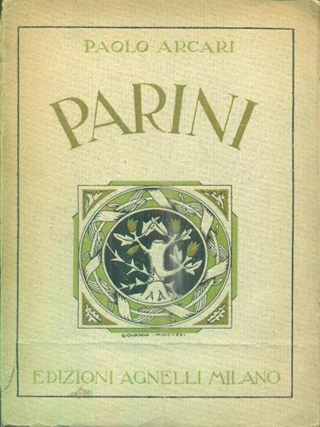 Parini - Paolo Arcari - copertina