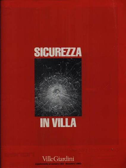 Sicurezza in villa - copertina