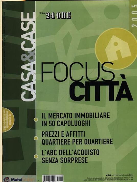 Focus città 2005 - copertina
