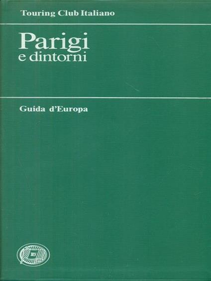 Parigi e dintorni - copertina