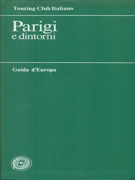 Parigi e dintorni - copertina