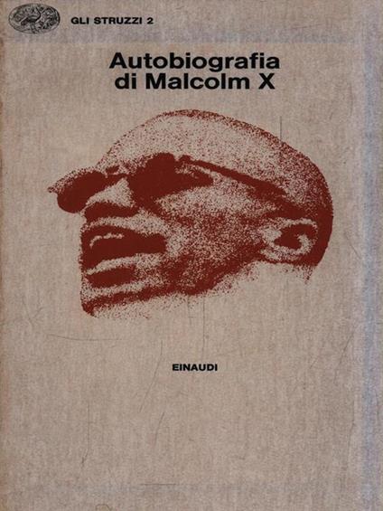 Autobiografia di Malcolm X - copertina