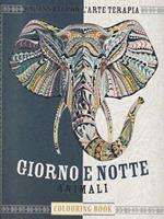 Giorno e notte animali. Colouring book