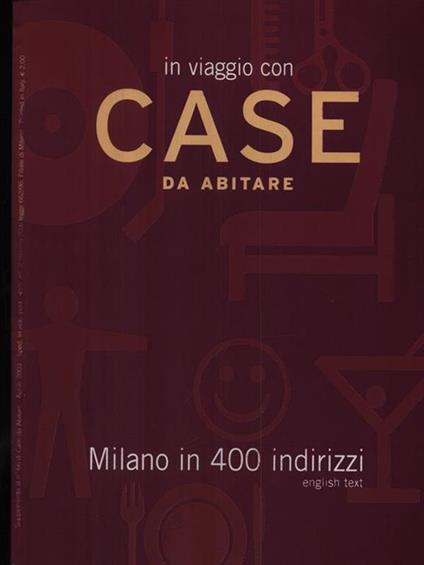 Case da abitare Milano in 400 indirizzi - copertina