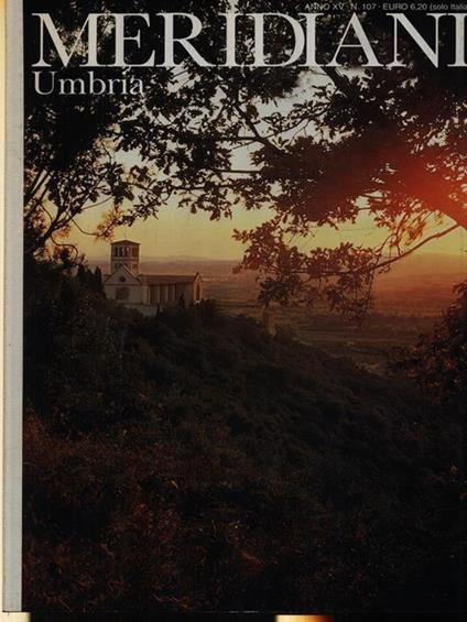 Meridiani n. 107 Umbria - copertina