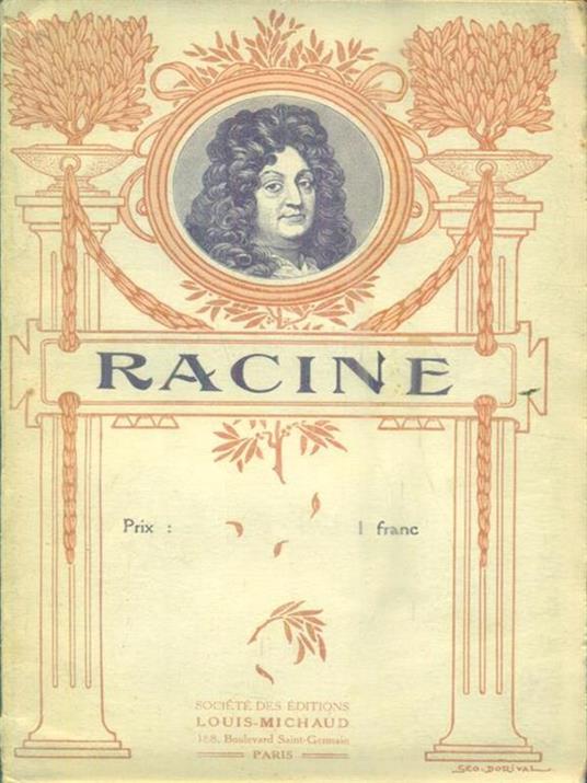Racine - Alphonse Seché - copertina