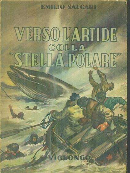 Verso l'artide colla "Stella Polare" - Emilio Salgari - copertina