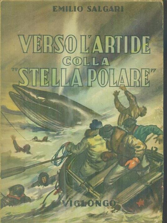 Verso l'artide colla "Stella Polare" - Emilio Salgari - copertina