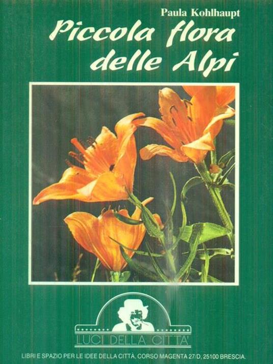 Piccola flora delle Alpi - Paula Kohlhaupt - copertina