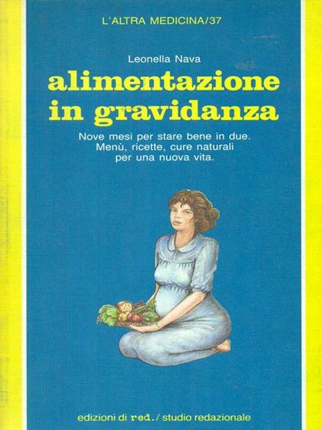 Alimentazione in gravidanza - Leonella Nava - copertina
