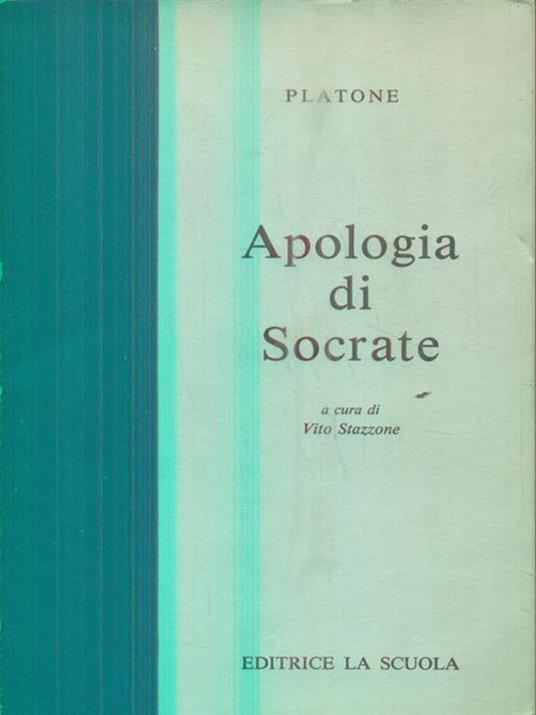 Apologia di Socrate - Platone - copertina