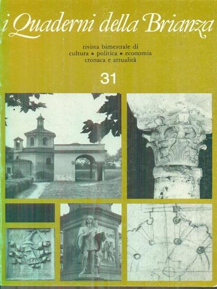 I quaderni della Brianza 31 - copertina