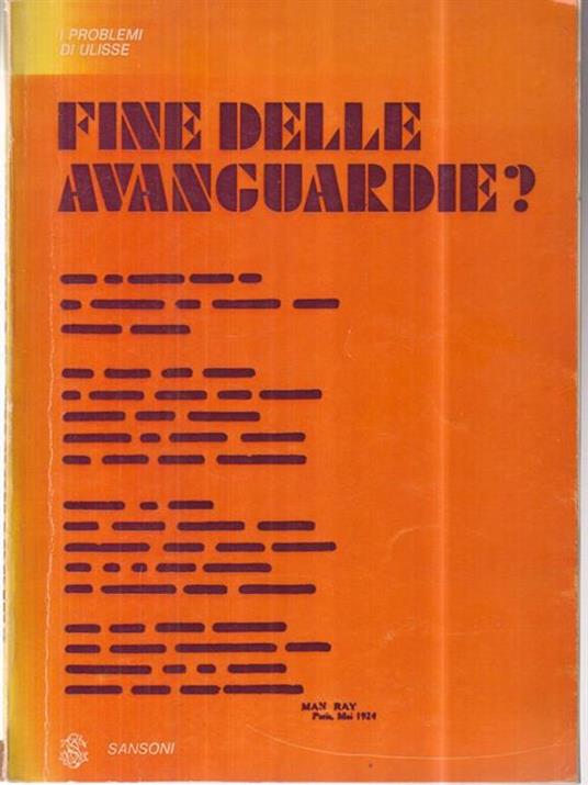 Fine delle avanguardie? -   - copertina