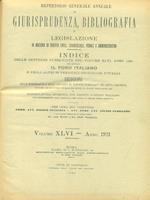 Il foro italiano repertorio 1921 vol. XLVI