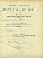 Il foro italiano repertorio 1919 vol. XLIV