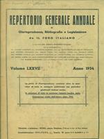 Repertorio generale annuale di Giurisprudenza 1954