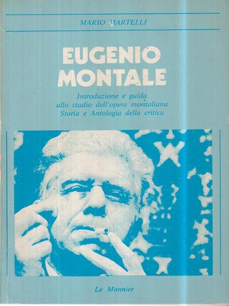 Eugenio Montale - Mario Martelli - copertina