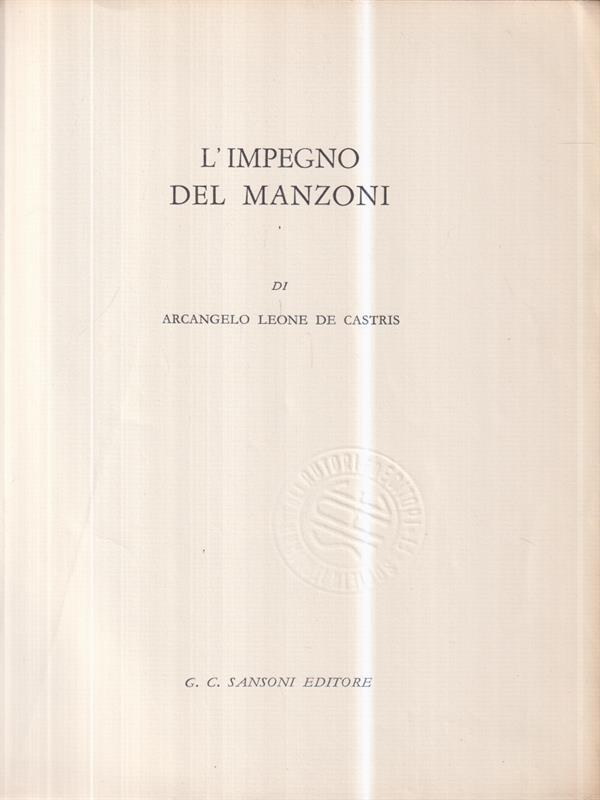 L' impegno del Manzoni
