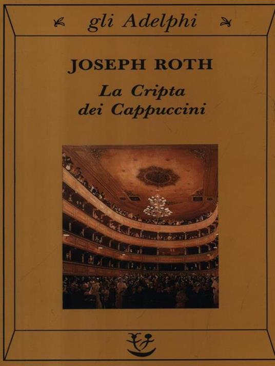 La cripta dei cappuccini - Joseph Roth - copertina
