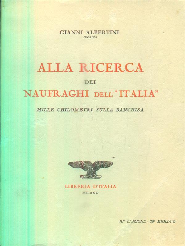Alla ricerca dei naufraghi dell'Italia