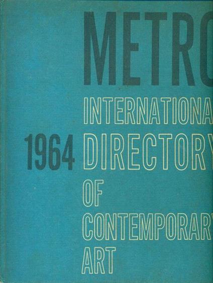 Metro Catalogue 1964 -   - copertina