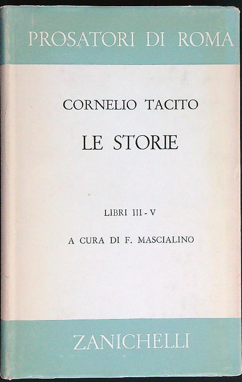 Le storie. Libri III-V