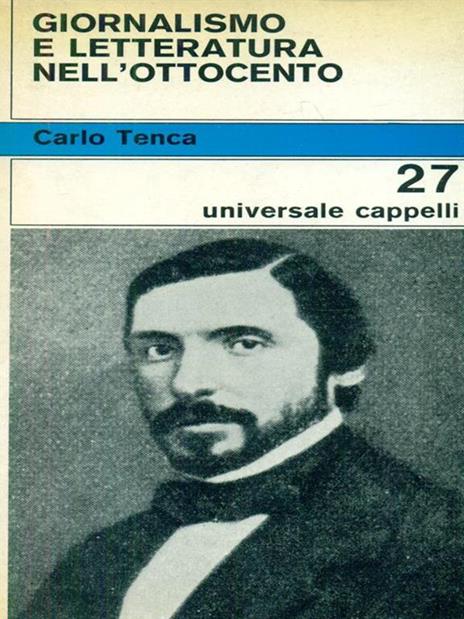 Giornalismo e letteratura nell'Ottocento - Carlo Tenca - copertina