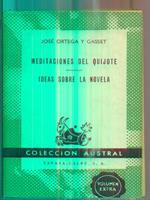 Meditaciones del Quijote. Ideas sobre la novela
