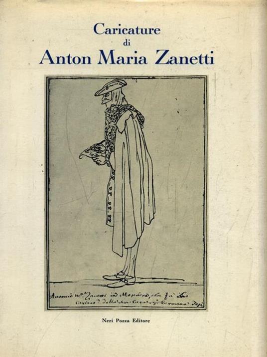 Caricature di Anton Maria Zanetti - copertina