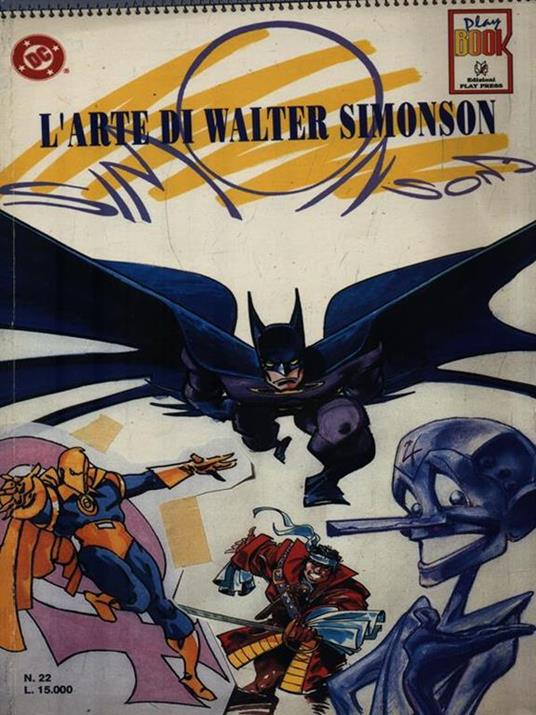 L' arte di Walter Simonson - Play Book n. 22 -   - copertina