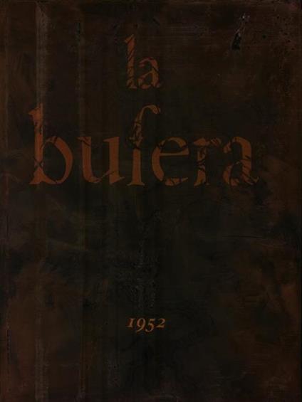 La bufera - Edoardo Calandra - copertina