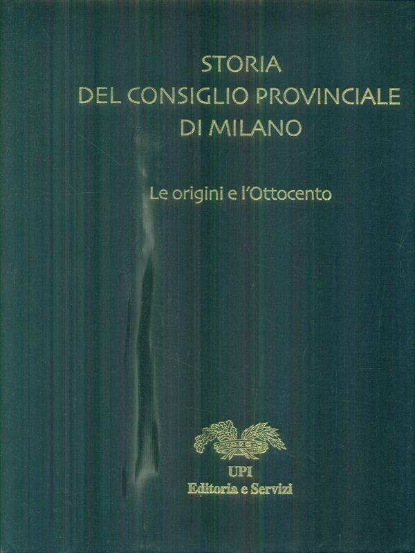 Storia del consiglio Provinciale di Milano